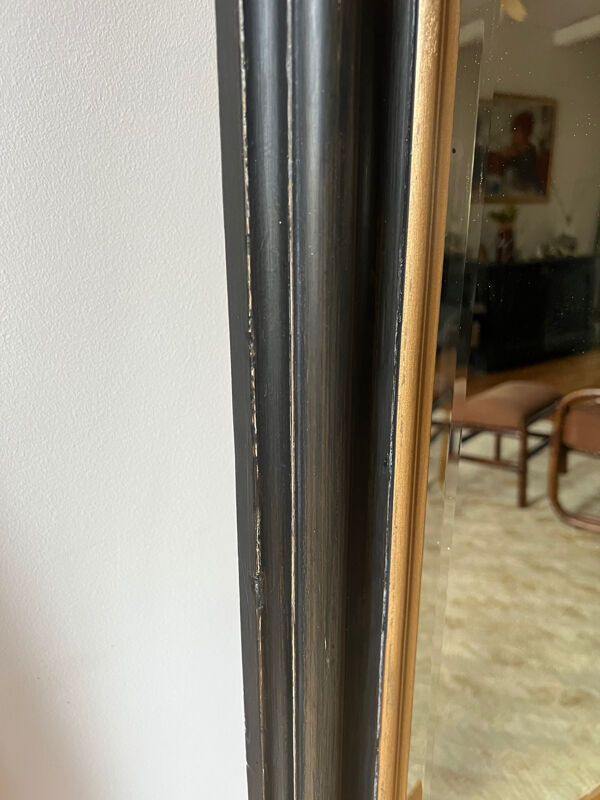 Ancien très grand miroir de boutique