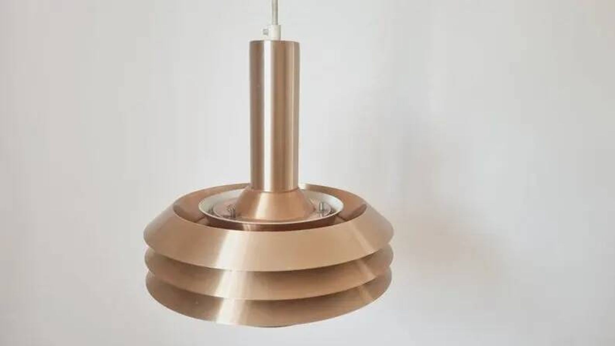 Suspension mid-century, Jo Hammerborg, Danemark, années 1970