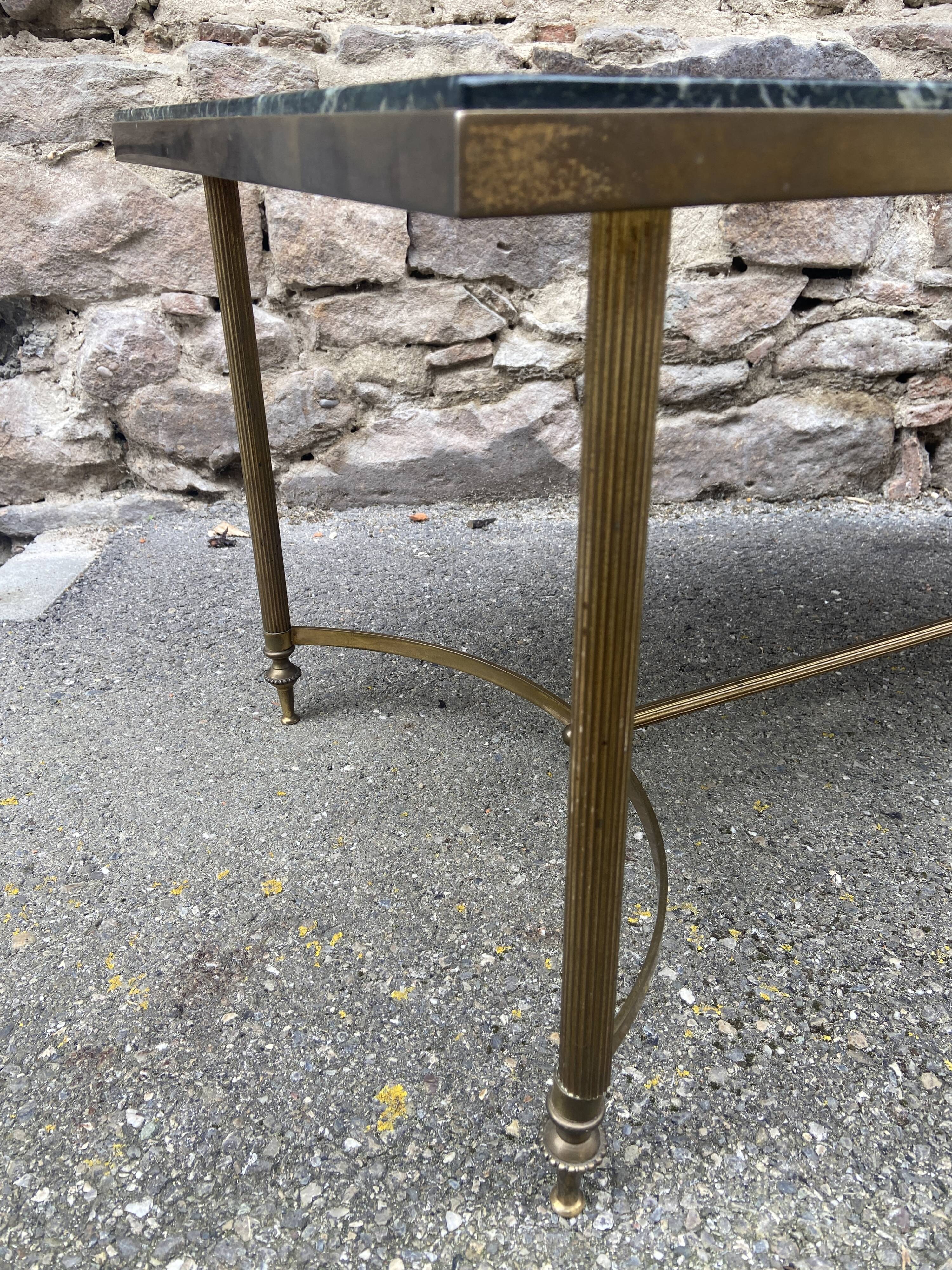 1960 Louis XVI style marble coffee table