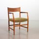 Chaises d'appoint/accoudoirs en bois « Town Hall » danoises de Hans Wegner par Plan Mobler, années 50