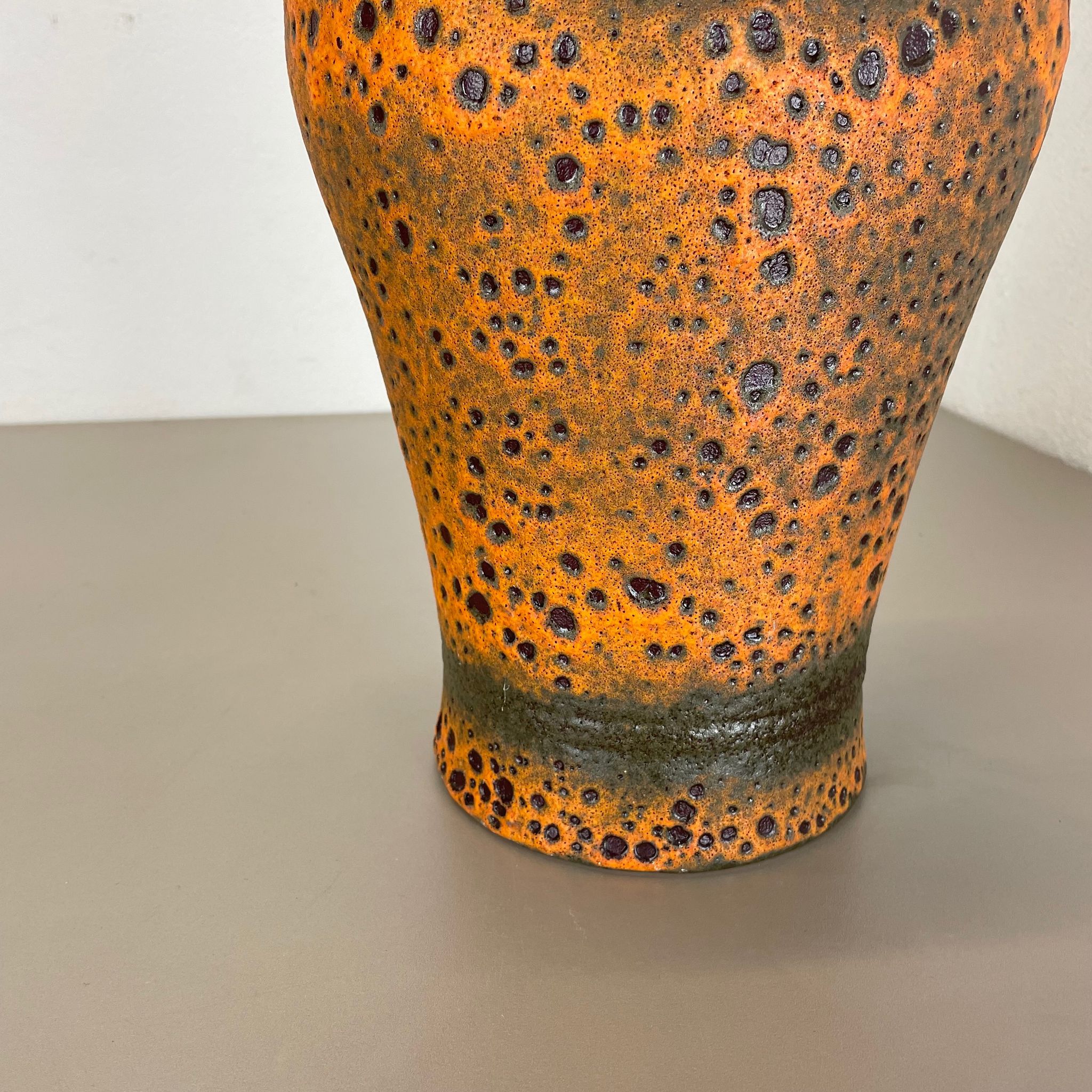 Fat Lava Ceramic Vase "Robot" by Heinz Siery Carstens Tönnieshof, Germany, 1960s