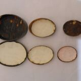 Set of 3 boxes/tortoise shell