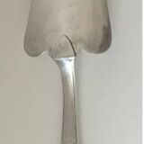 Christofle silver-plated art deco pie server