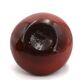 Vase à anses rouge sang de boeuf en céramique de Max Idlas, années 60
