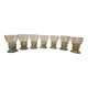 Roemer 18th Century Mouth Blown Crystal Glasses
