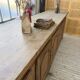 Rustic sideboard XXL 4m solid oak 1950
