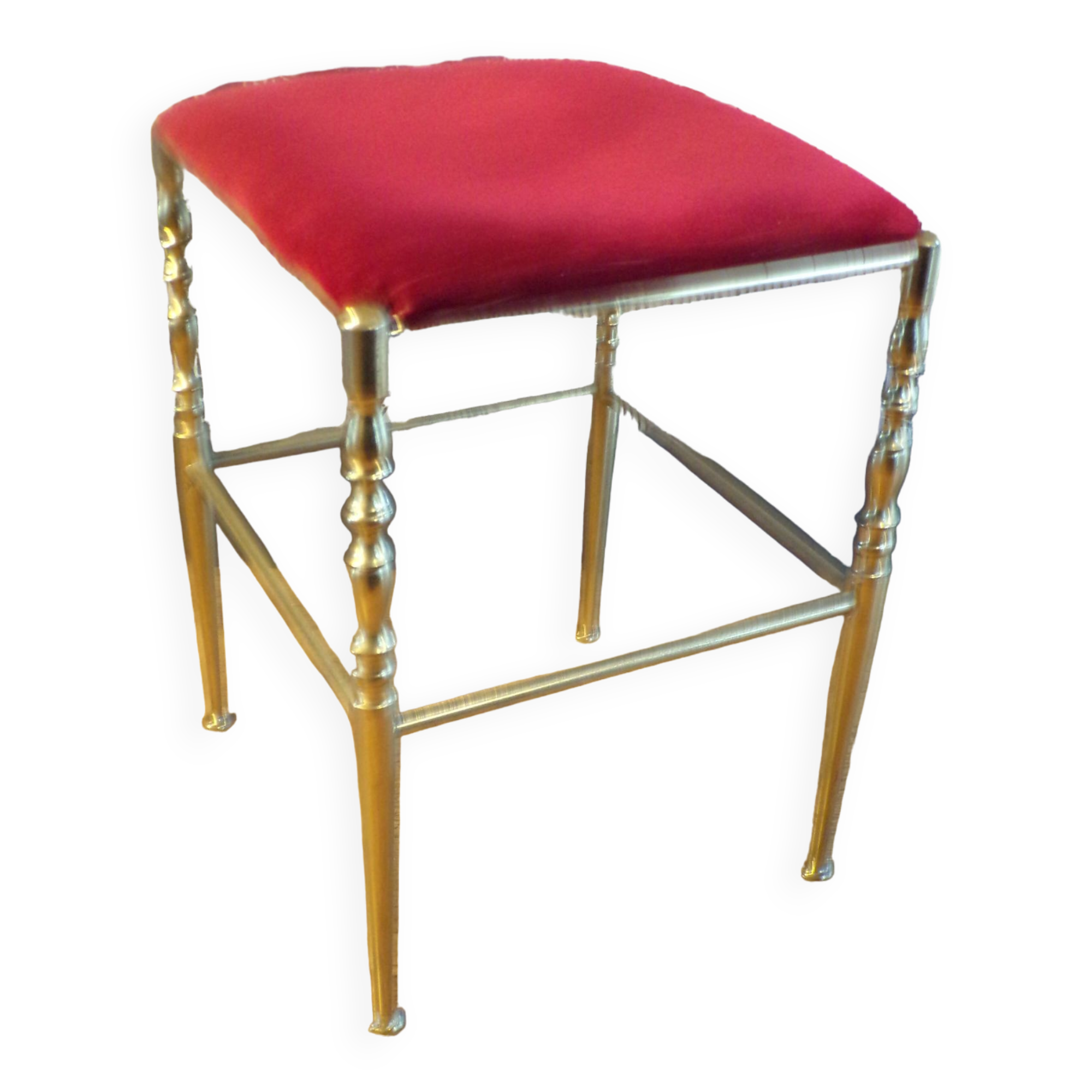 Chiaviari brass stool
