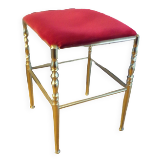 Chiaviari brass stool