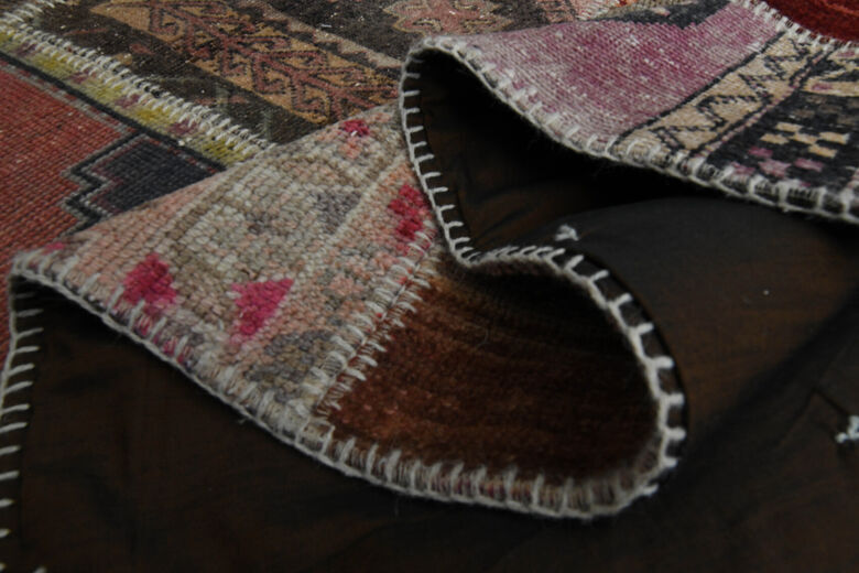 Authentic patchwork carpet 276x372