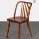 Chaise vintage en bois par Antonin Suman, 1960