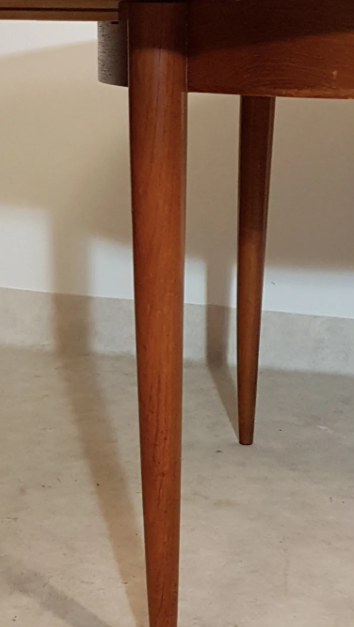 Table à manger scandinave des années 1960