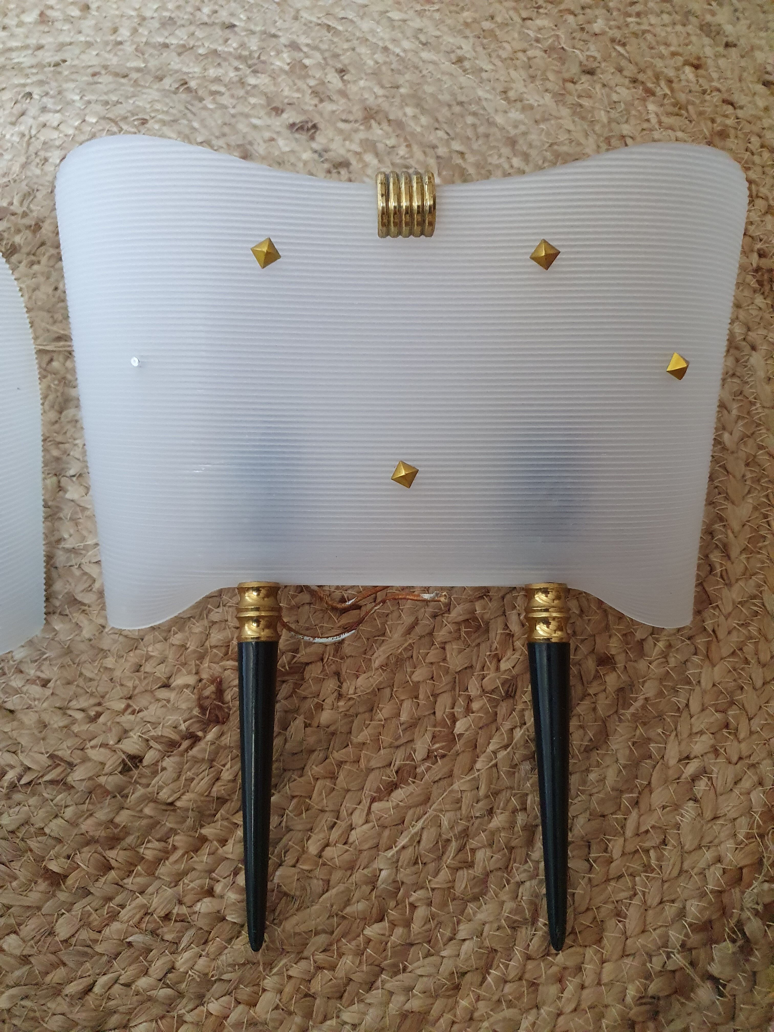 Pair of vintage wall lamps