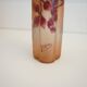 Legras quadrilobed vase from the "ruby" series in glass (1900 - 1910)