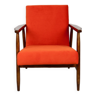 Vintage Orange Easy Chair like Fox, 1970s,