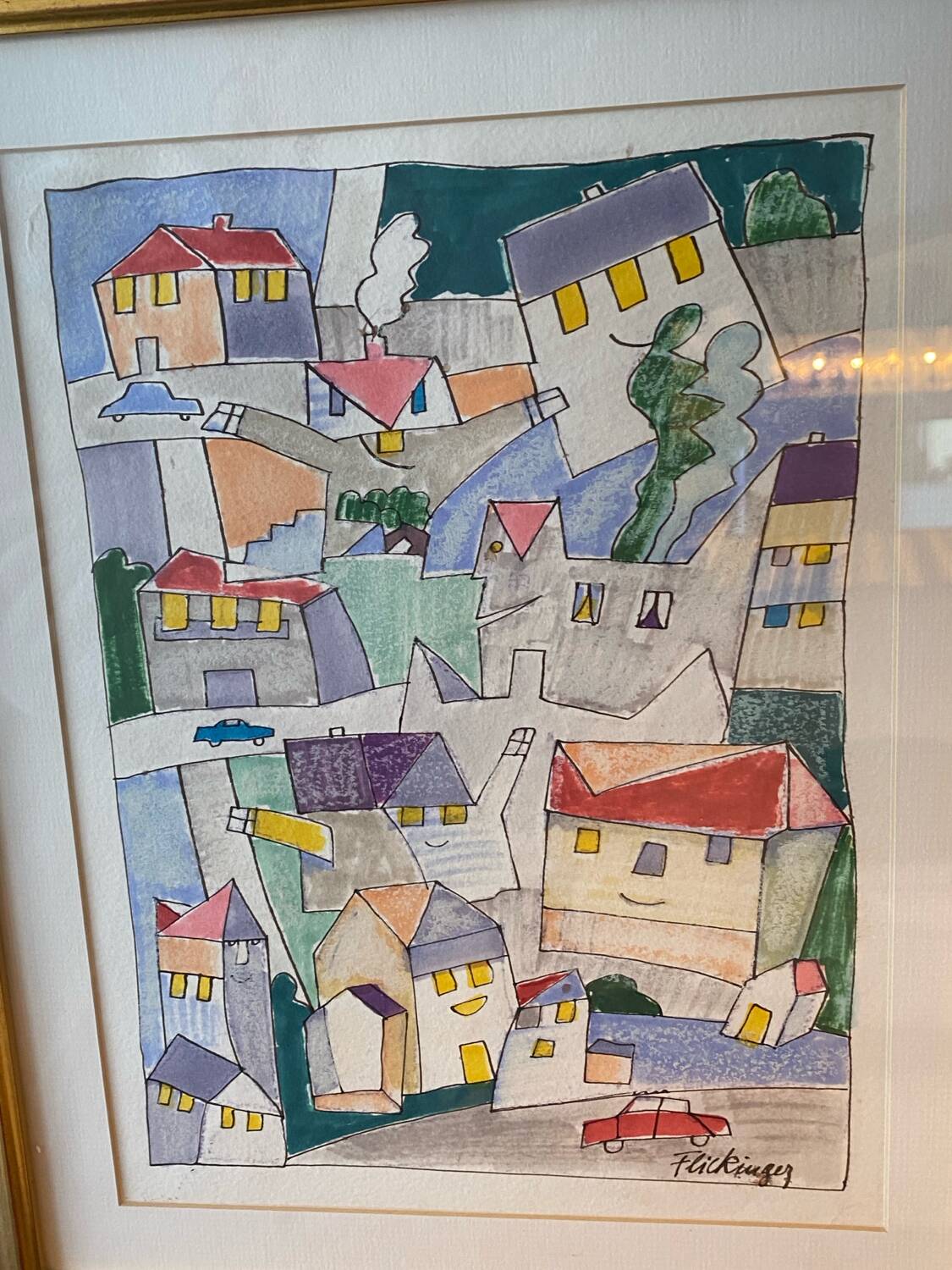 Painting by Paul Fickinger