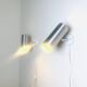 Cylindrical C-1582 Metallic Wall Lamps By Raak Amsterdam, The Netherlands 1960S