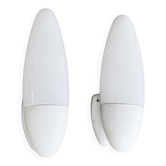 Pair of wall lamps, Elektrosvit Nové Zámky, Czechoslovakia, 1950s.