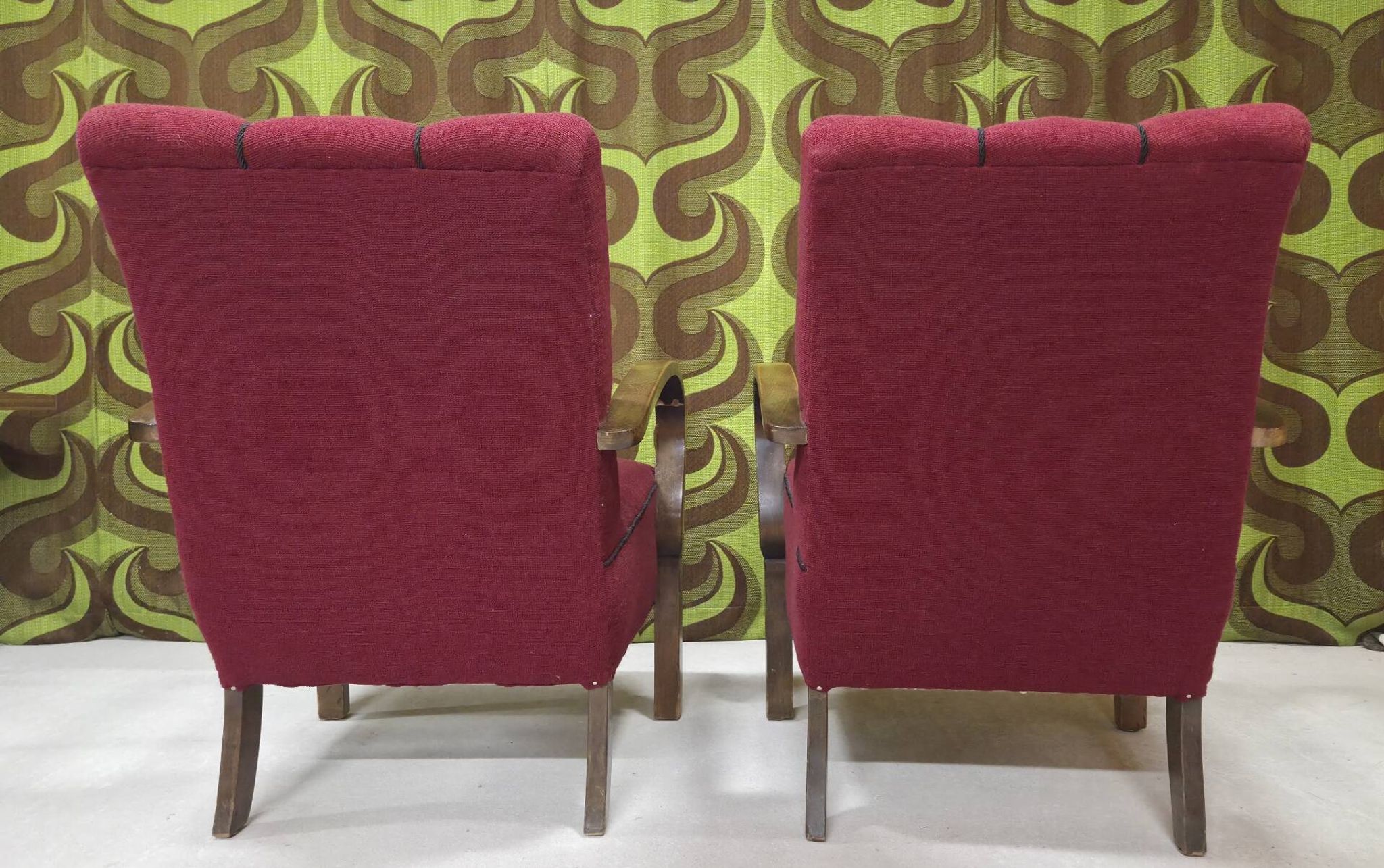 Pair of Art Deco armchairs 1930