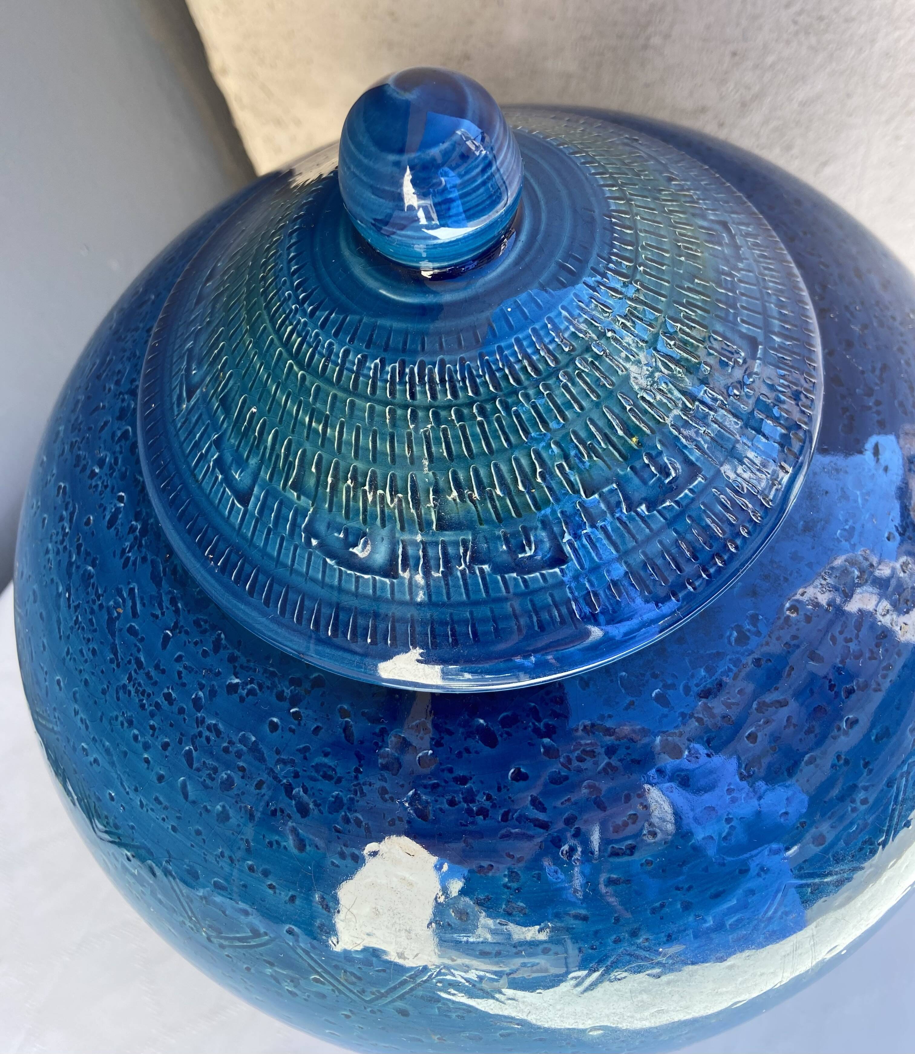 Bitossi ceramic lidded pot