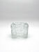 Brutalist vase "Demant" Göte Augustsson - Ruda Glasbruk - Sweden 1960