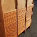 Meuble classeur à rideaux de notaire
