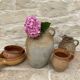 Old 3-handled sandstone jar