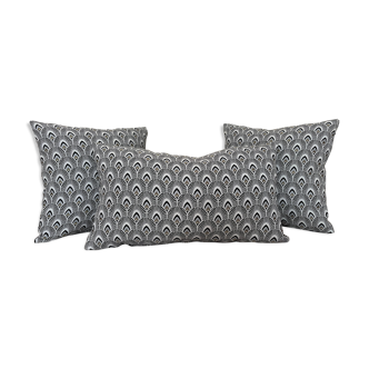 3 parures de coussins