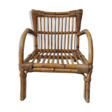 Rattan armchair