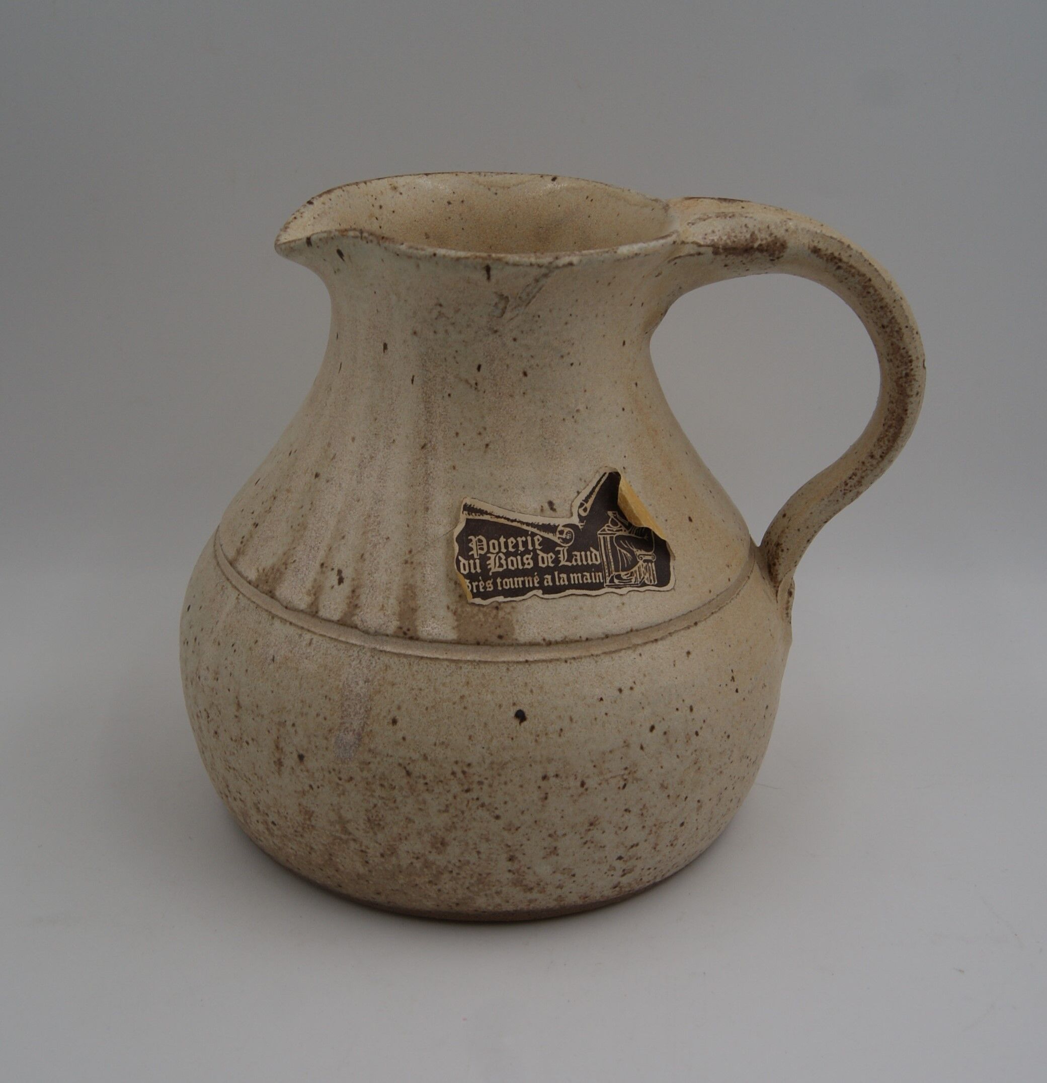 Decanter sandstone pottery vintage laud