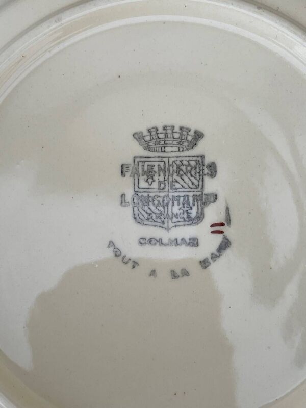 Longchamps plat à gâteau et dessert