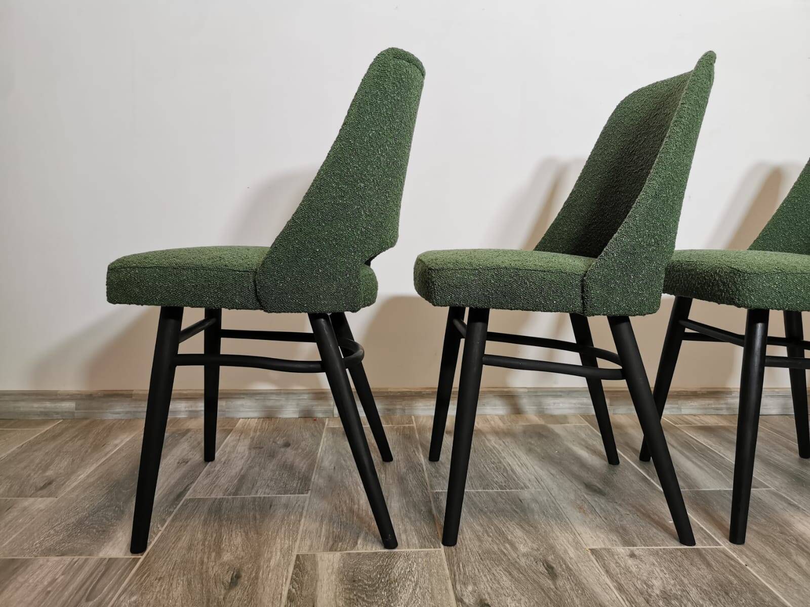 Dining Chairs by Radomir Hoffman for Ton, 1950s, Set of 4