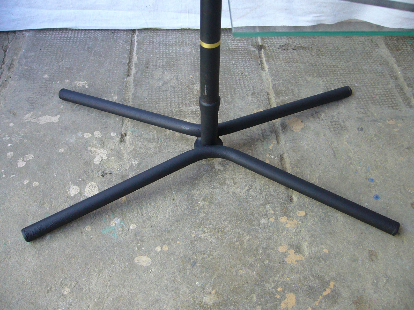 Metal and glass display