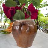 Antique stoneware pot