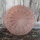 Vintage Art Deco ceiling light, geometric pattern ceiling fixture, bowl.