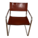 Chaise assise et dossier cuir