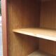 Low sideboard with 3 sliding doors in teak. Denmark 1960