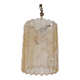 Glass and brass pendant lamp by Carl Fagerlund 1970