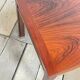 Modern Mahogany and Brazilian Rosewood Side Table Sweden circa 1960s