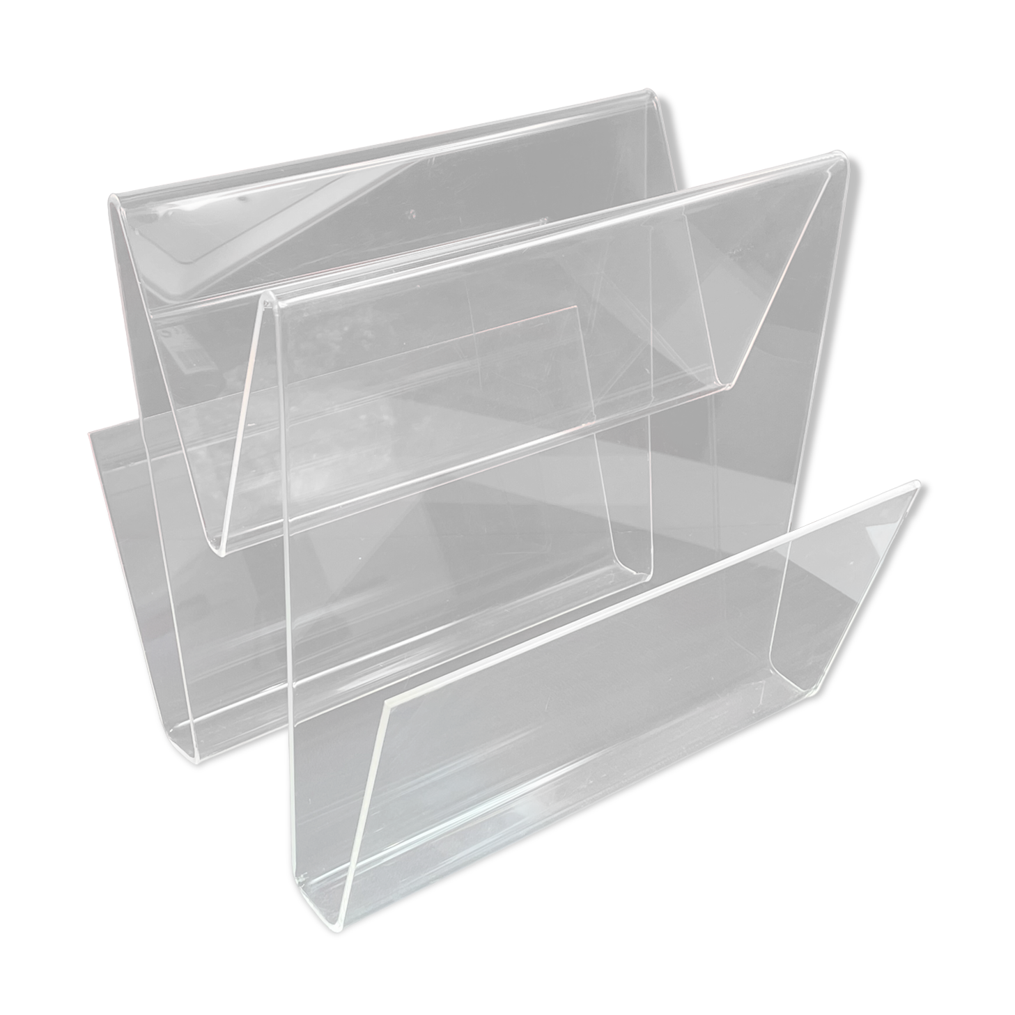 Door magazines in transparent Altuglas around 1970