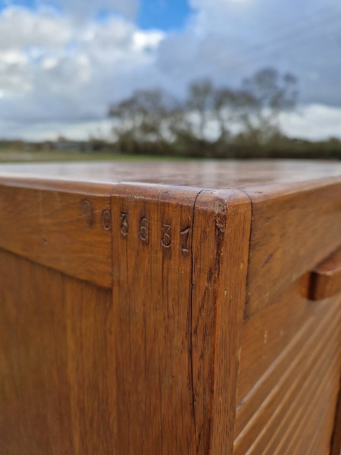 Old filing cabinet