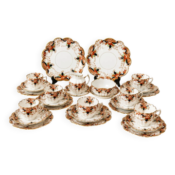 Antique Art Deco Melba China England tea set for 8