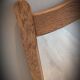 Wooden mustache mirror
