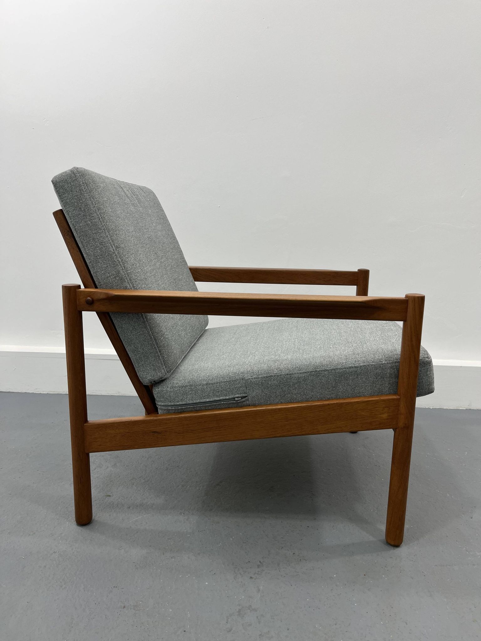 Armchair by Ib Kofod-Larsen for Magnus Olesen, 1956s