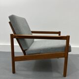 Armchair by Ib Kofod-Larsen for Magnus Olesen, 1956s