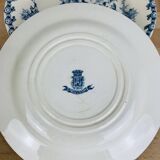 8 assiettes anciennes modèle Chardons par Gien