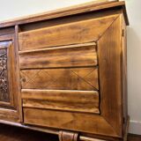 Sideboard, sideboard, wood and marble