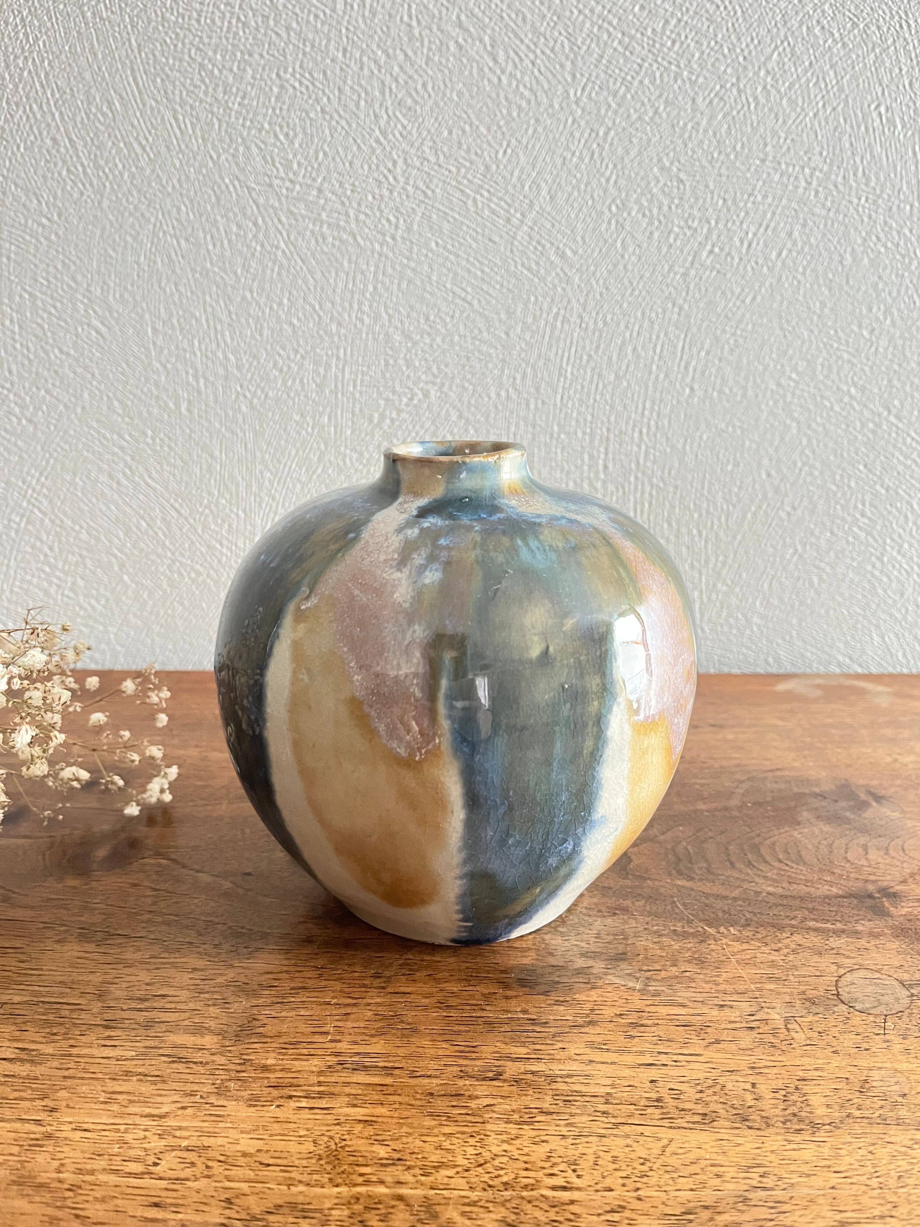 Vase boule céramique JFB