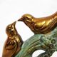 Bookends "birds" in regulation and marble 60s