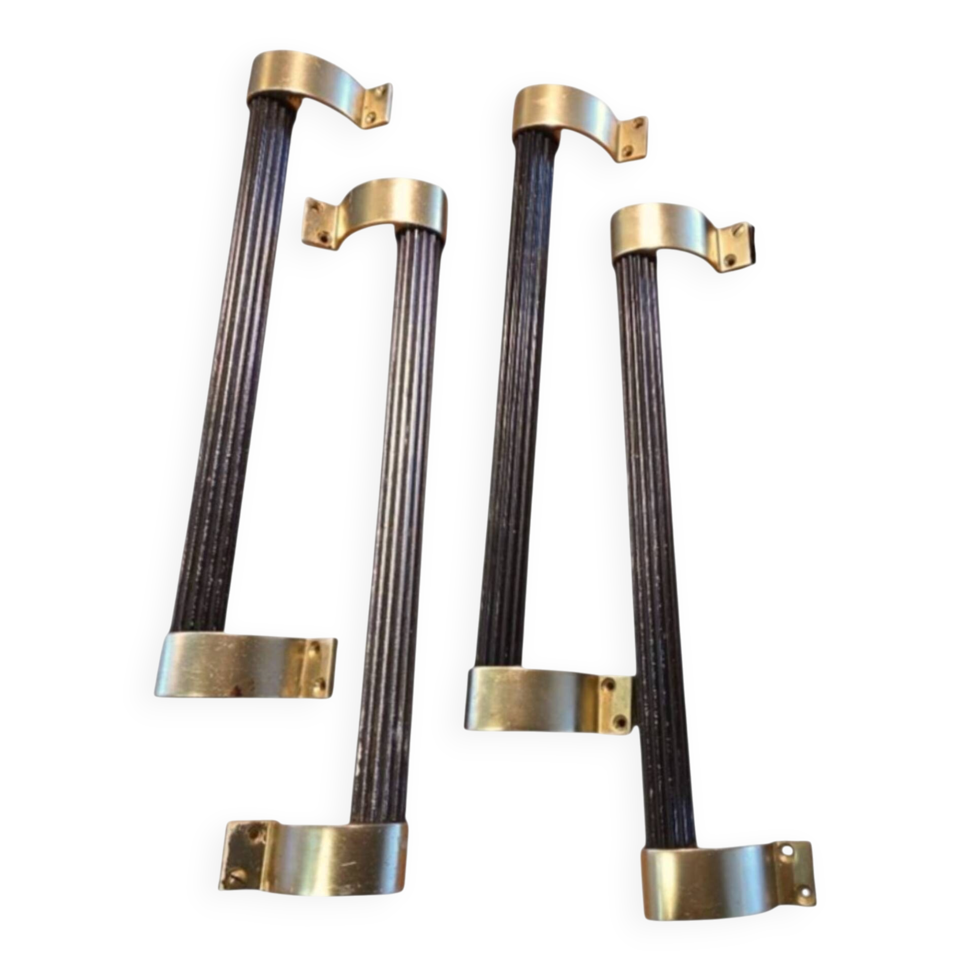 Set of Art Deco handles