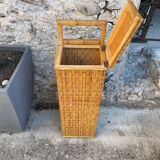 Rattan bread box